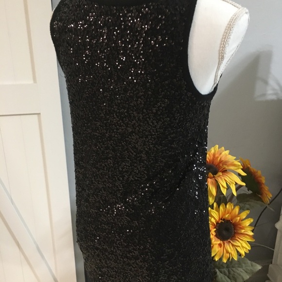 J. Crew scoop neck Tank sequin. Size small - Picture 4 of 10